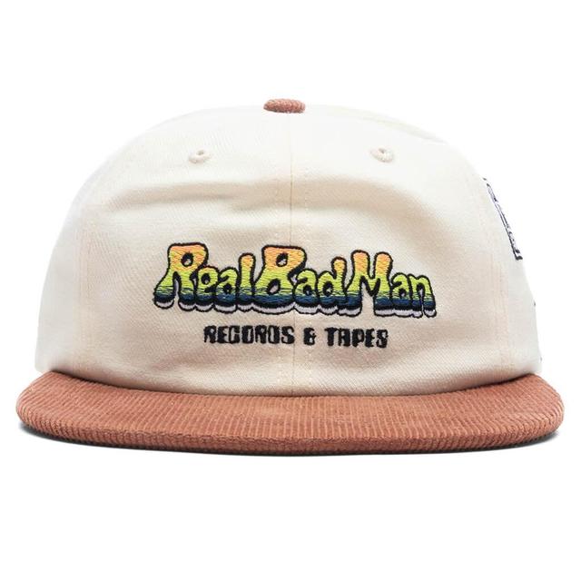 Records & Tapes 6 Panel Cap - Natural White Male Product Image