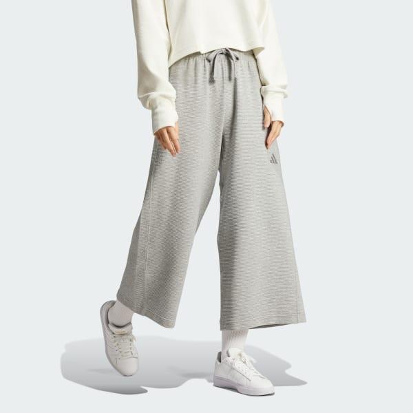 ALL SZN Rib 7/8-Length Wide Leg Pants Product Image