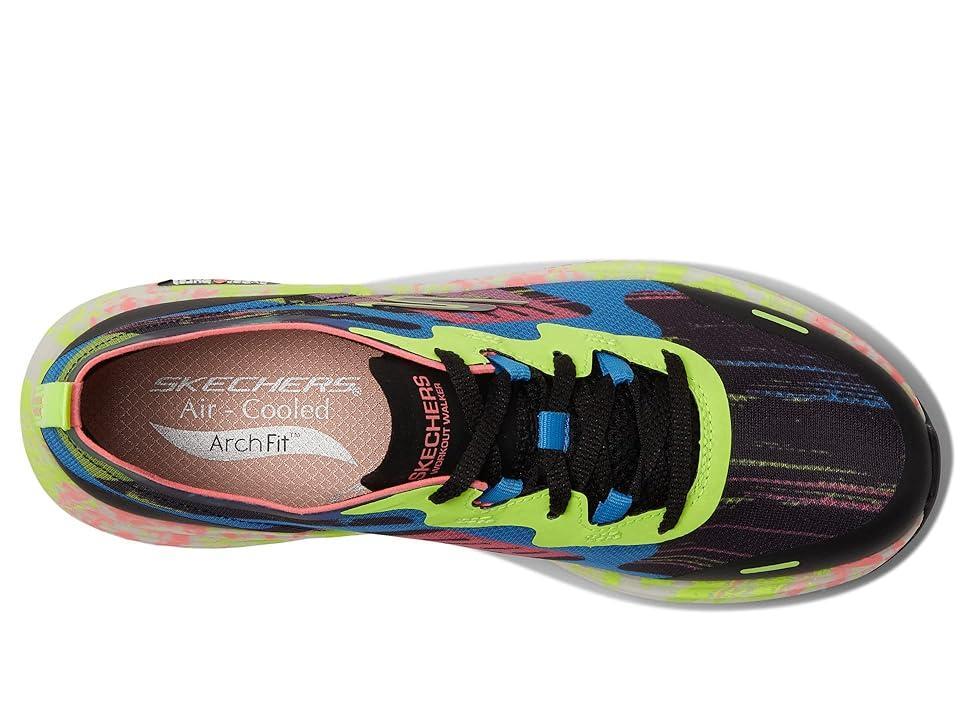 SKECHERS Performance Go Walk Workout Walker - Graffiti Splash Multi) Women's Shoes Product Image