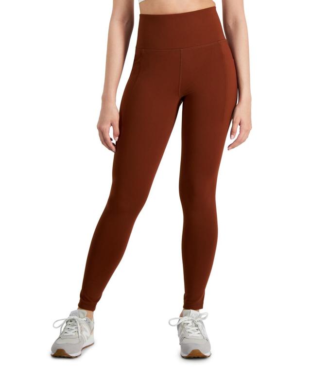 Women's Soft Side-Pocket Full-Length Leggings, Created for Macy's  Product Image