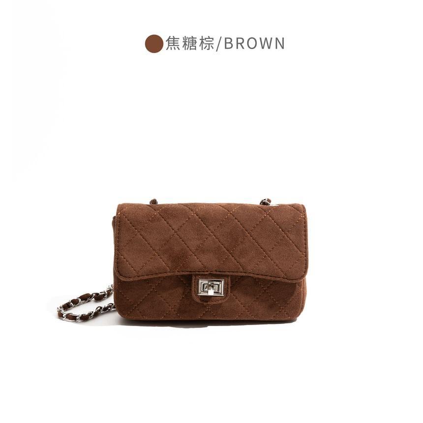 Quilted Flap Crossbody Bag Product Image