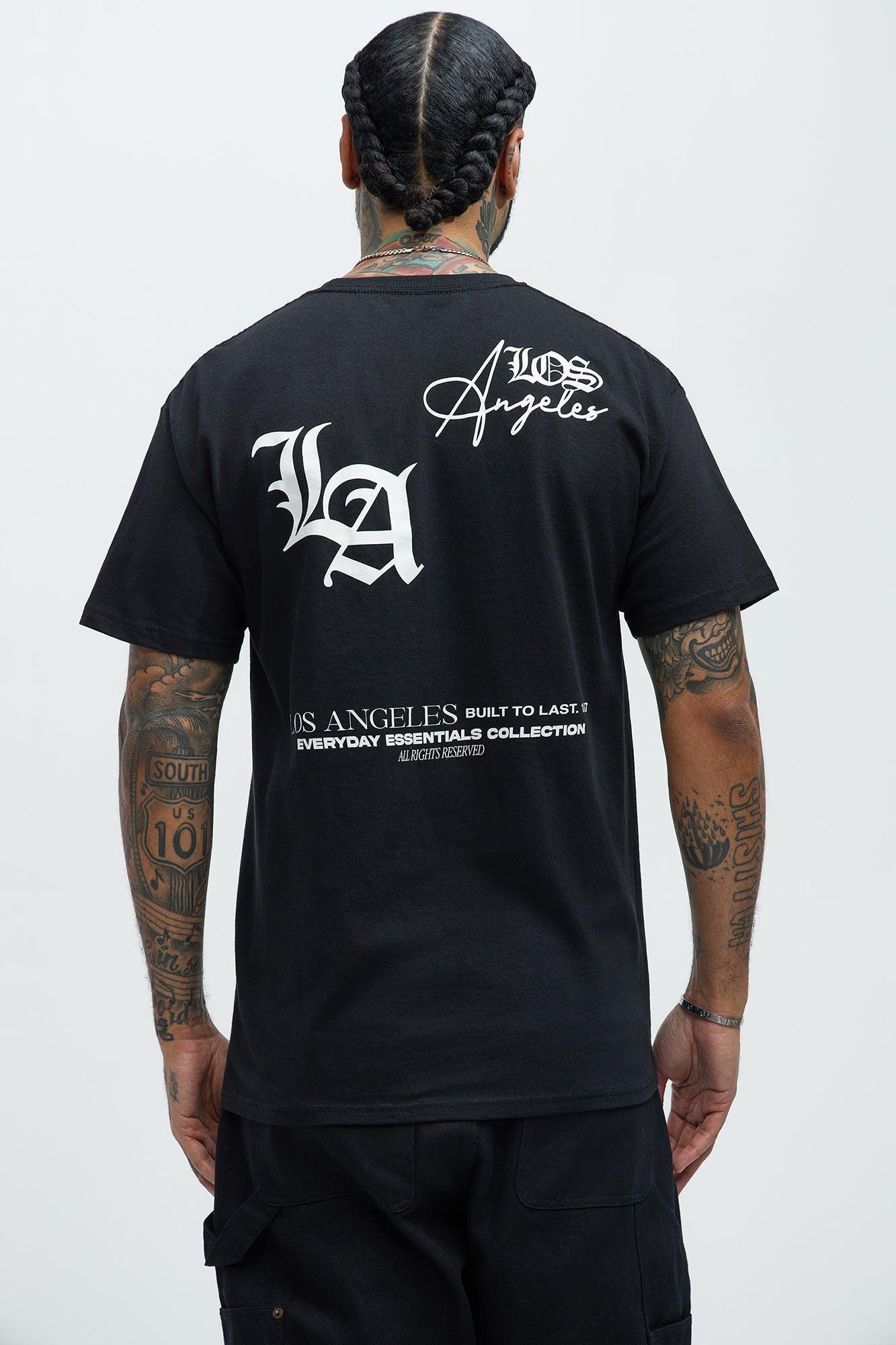 LA Everyday Essentials Short Sleeve Tee - Black Product Image