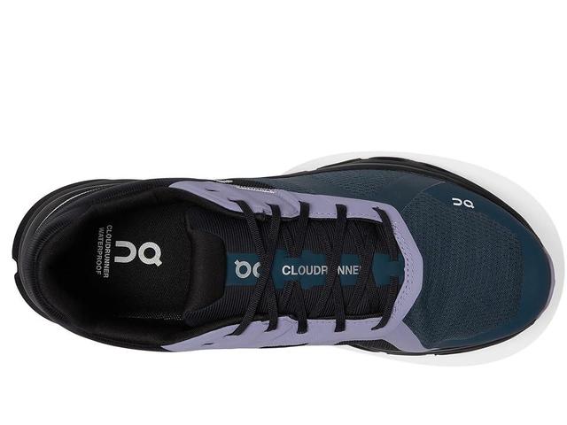 On Cloudrunner Waterproof (Stone/Black) Men's Shoes Product Image