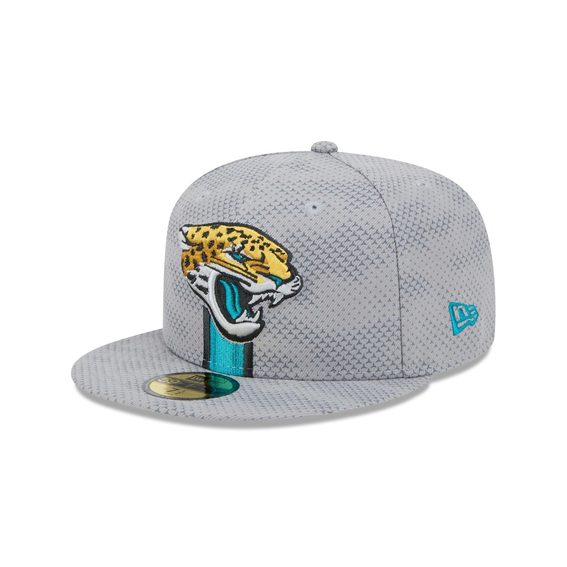 Jacksonville Jaguars 2024 Sideline Gray 59FIFTY Fitted Hat Male Product Image