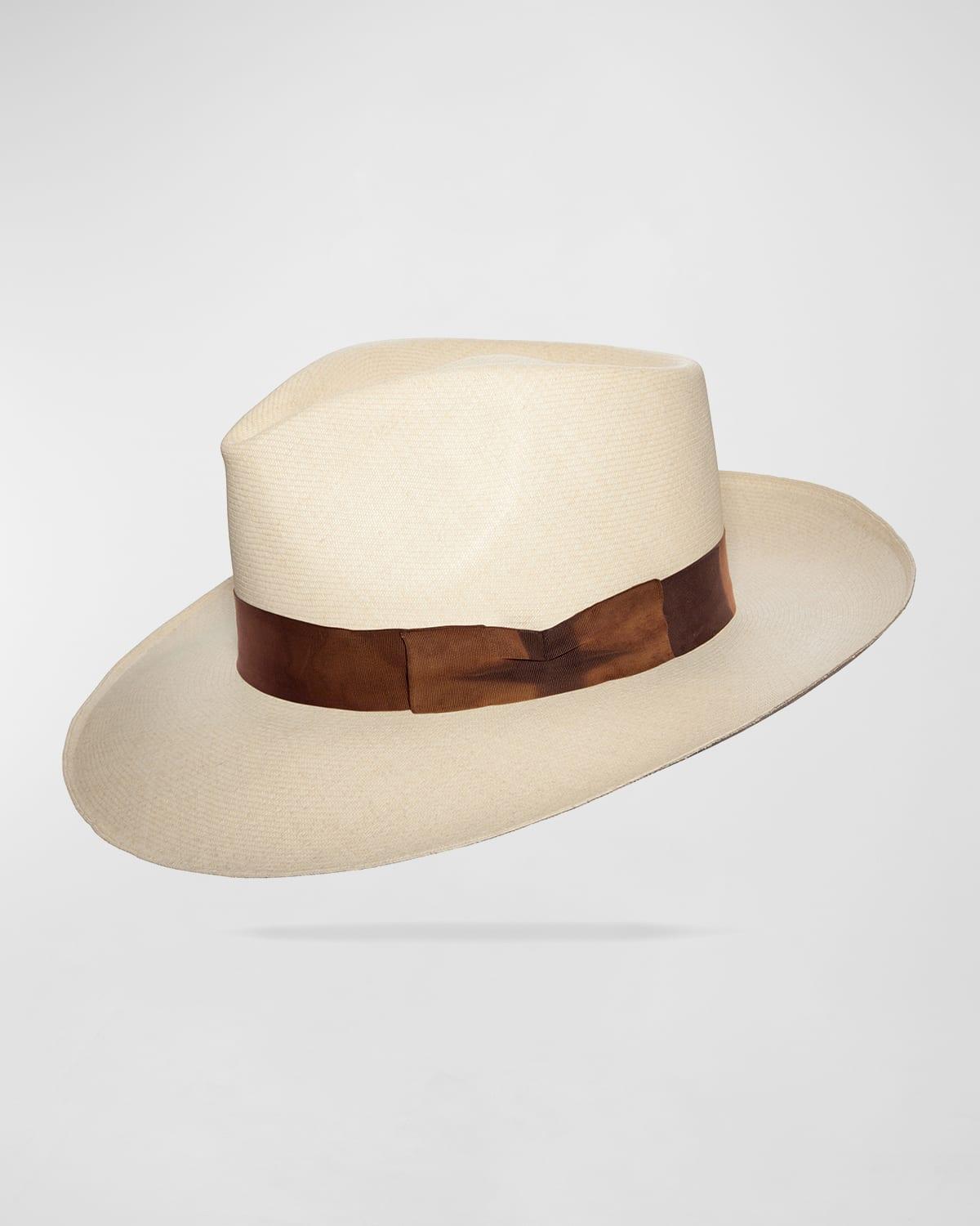 Mens Casablanca Montecristi Panama Straw Hat Product Image