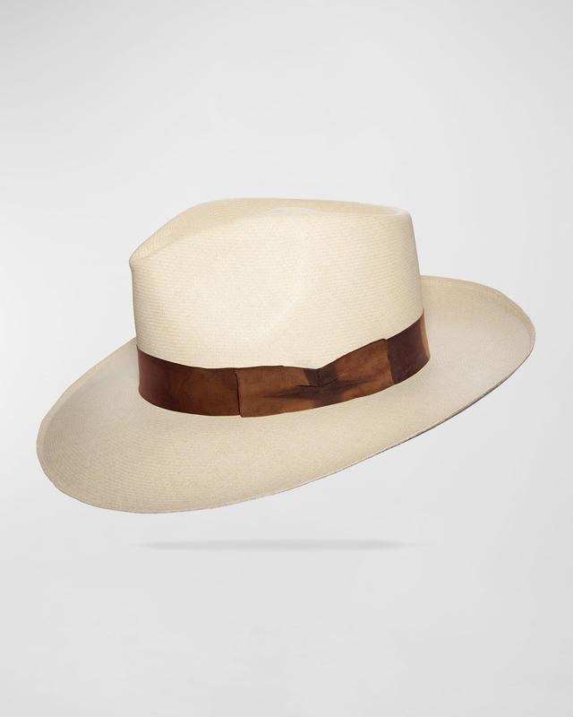 Mens Casablanca Montecristi Panama Straw Hat Product Image