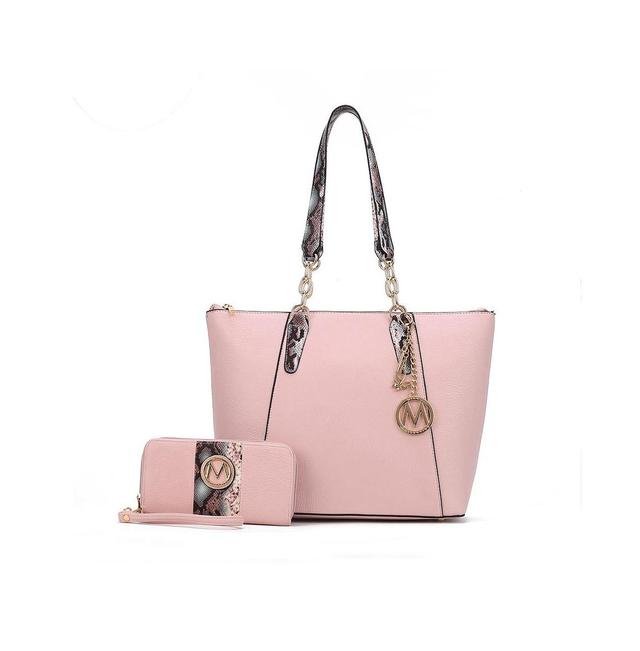 Mkf Collection Ximena Women s Tote Bag with Wristlet Wallet by Mia K Product Image