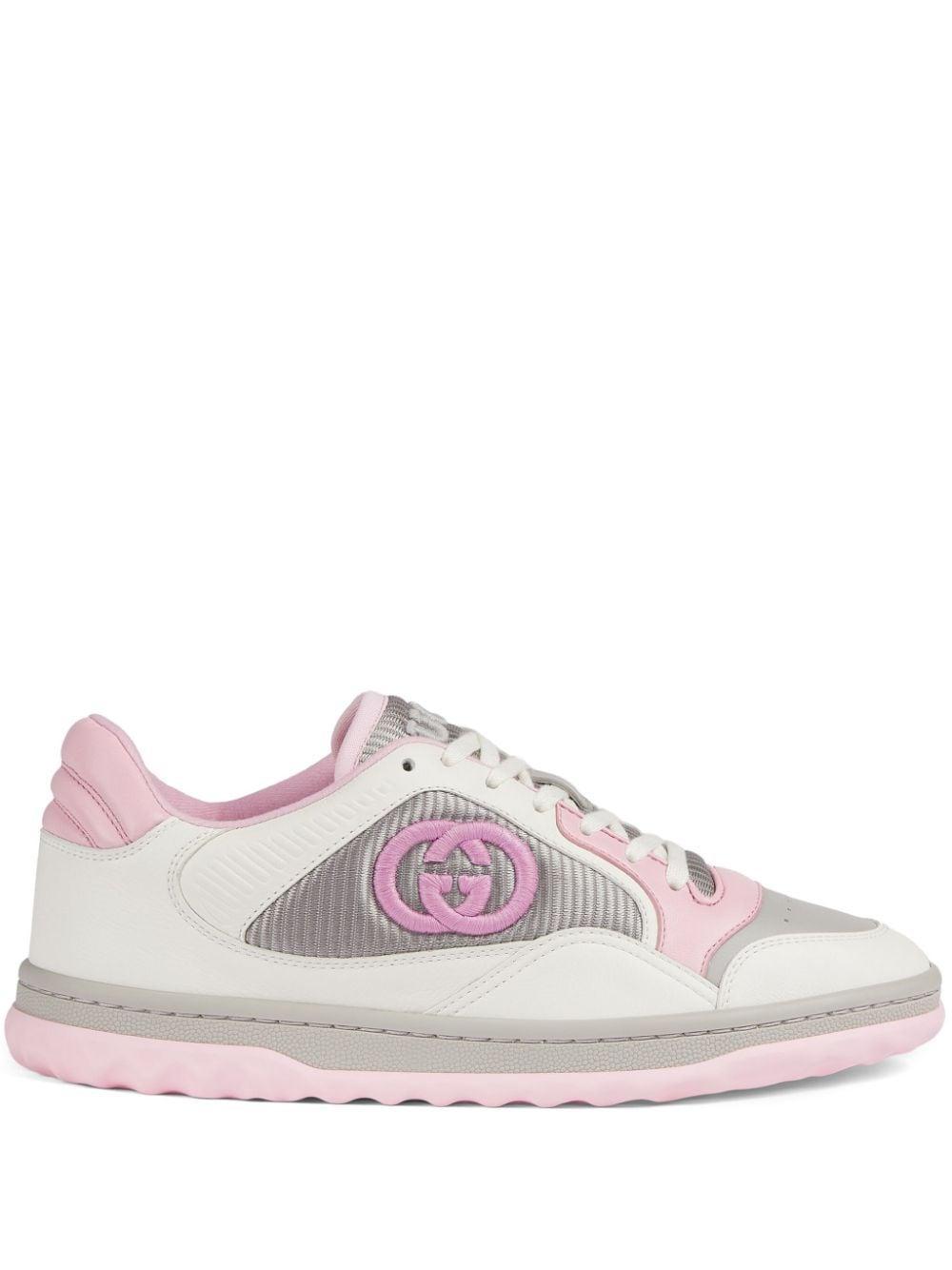 Mac80 Leather Sneakers In Pink Product Image