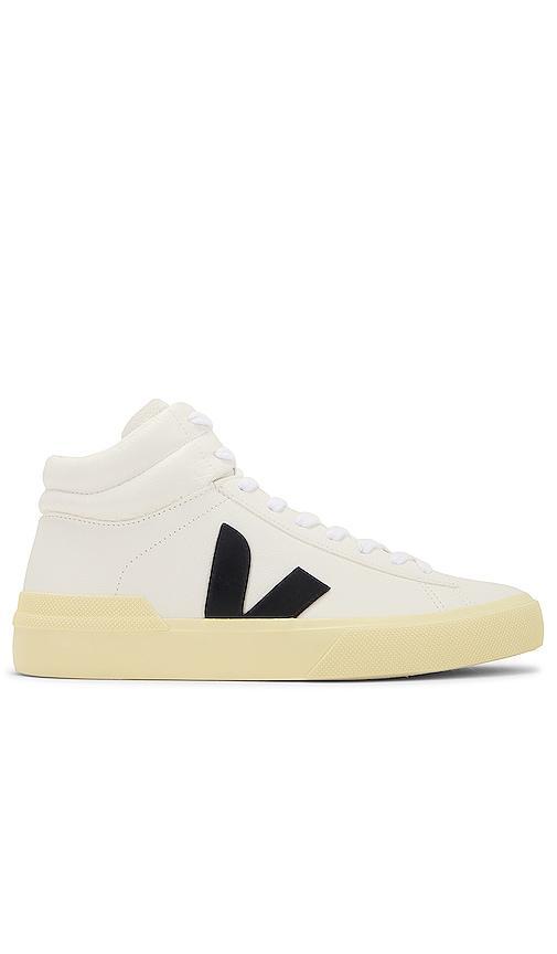 Veja Minotaur Bastille Sneaker in Extra White & Black Butter - White. Size 44 (also in ). Product Image