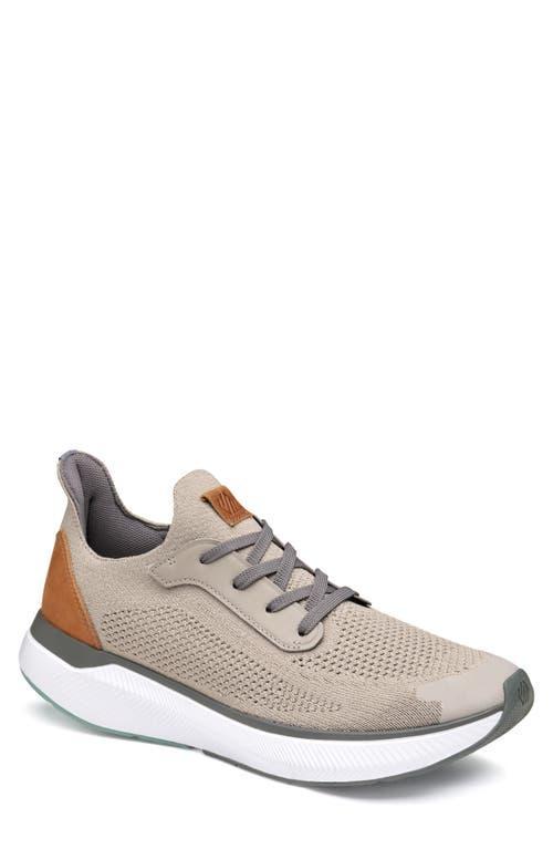 Johnston & Murphy Mens Miles Knit Lace-Up Sneakers Product Image