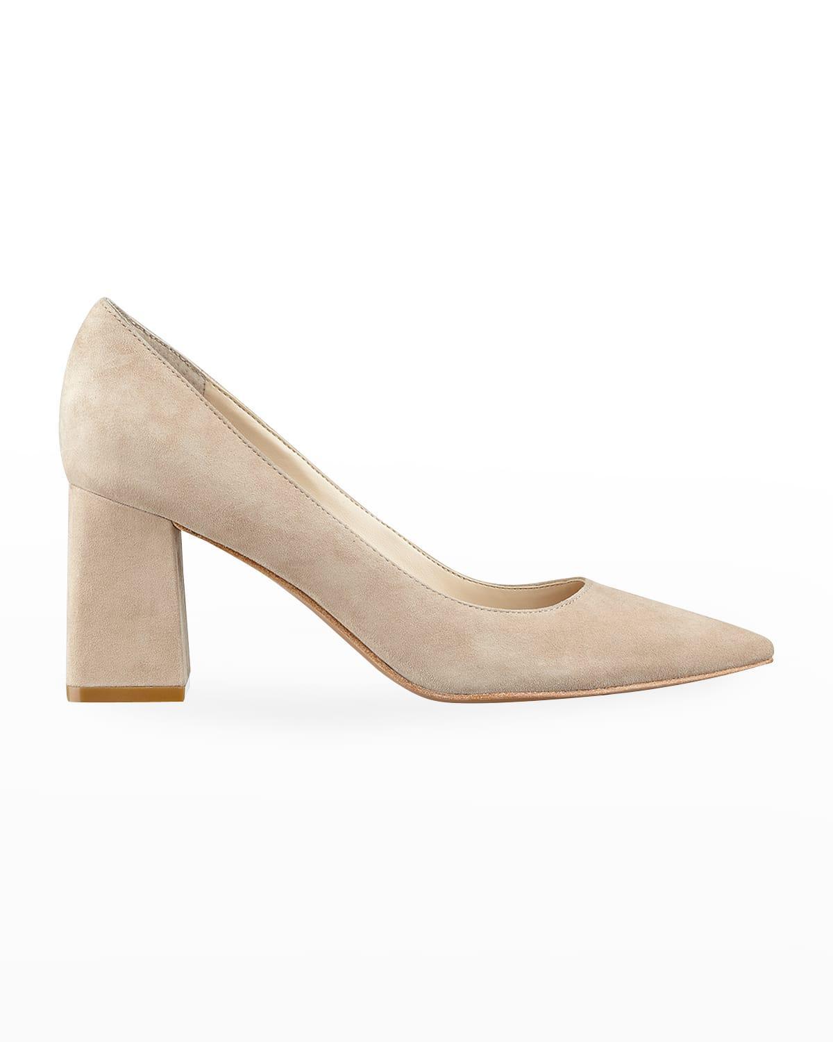 Marc Fisher Ltd. Womens Zala Pointed Toe Block Heel Pumps Product Image