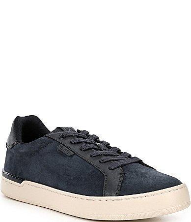 COACH Mens Lowline Suede Sneakers Product Image