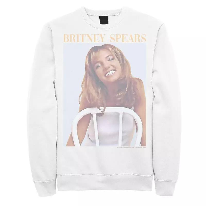 Mens Britney Spears Album Cover Poster Sweatshirt Product Image