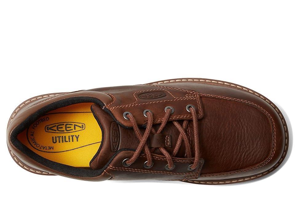 KEEN Utility San Jose Oxford Soft Toe (Gingerbread/Off-White) Men's Shoes Product Image