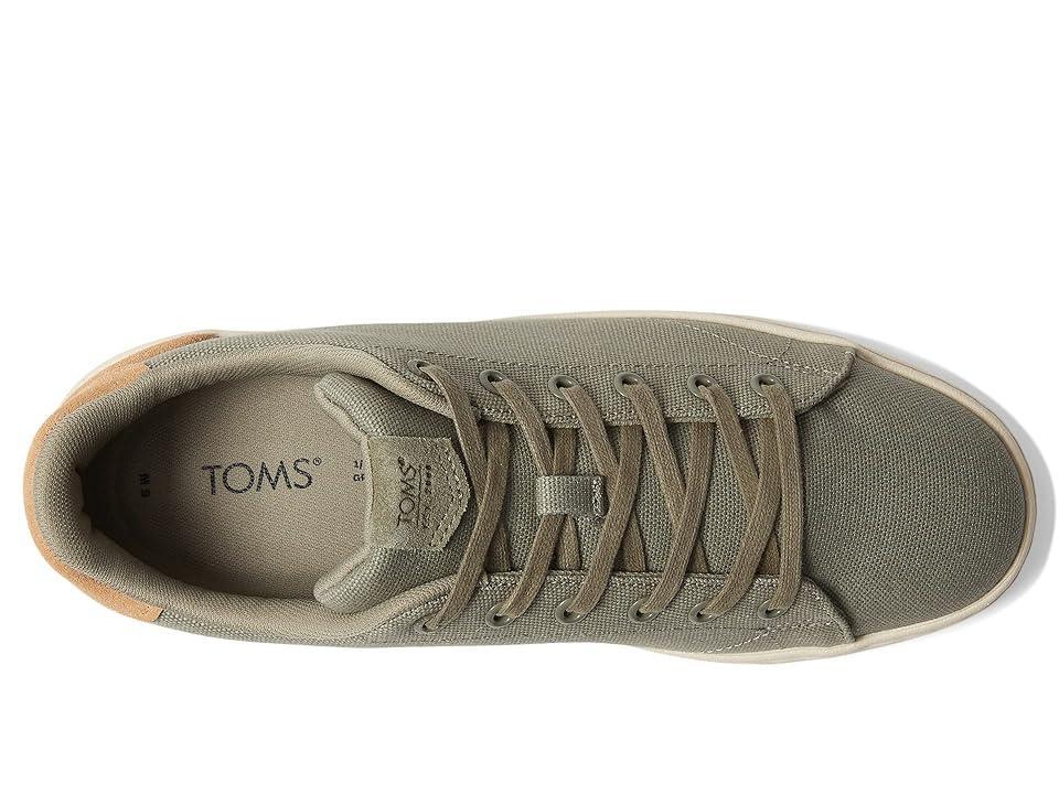 TOMS TRVL LITE Low (Vetiver Grey Canvas) Men's Lace up casual Shoes Product Image