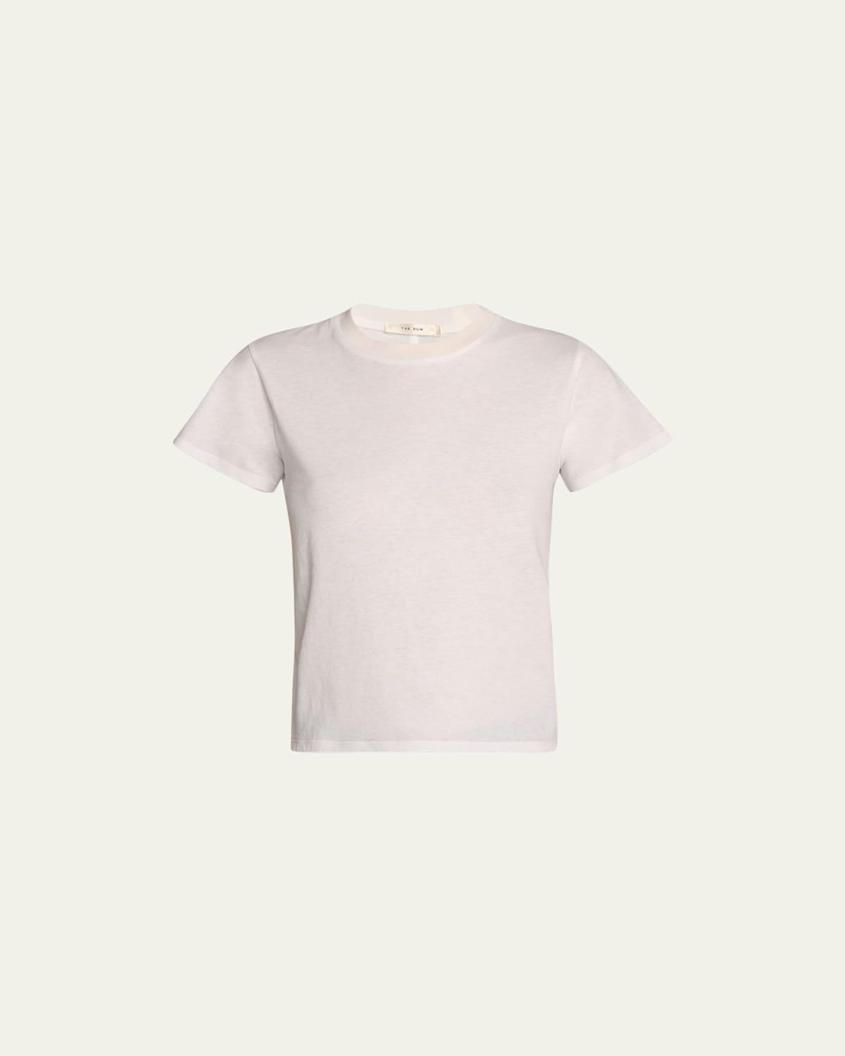 Womens Tommy Cotton Crop T-Shirt Product Image