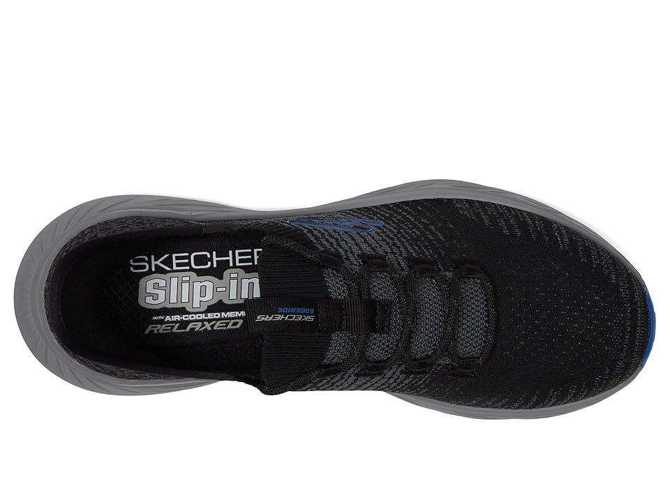 SKECHERS Edgeride Raygo Hands Free Slip-In Blue) Men's Shoes Product Image