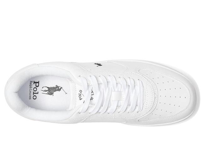 Polo Ralph Lauren Masters CRT White/Black PP) Men's Shoes Product Image