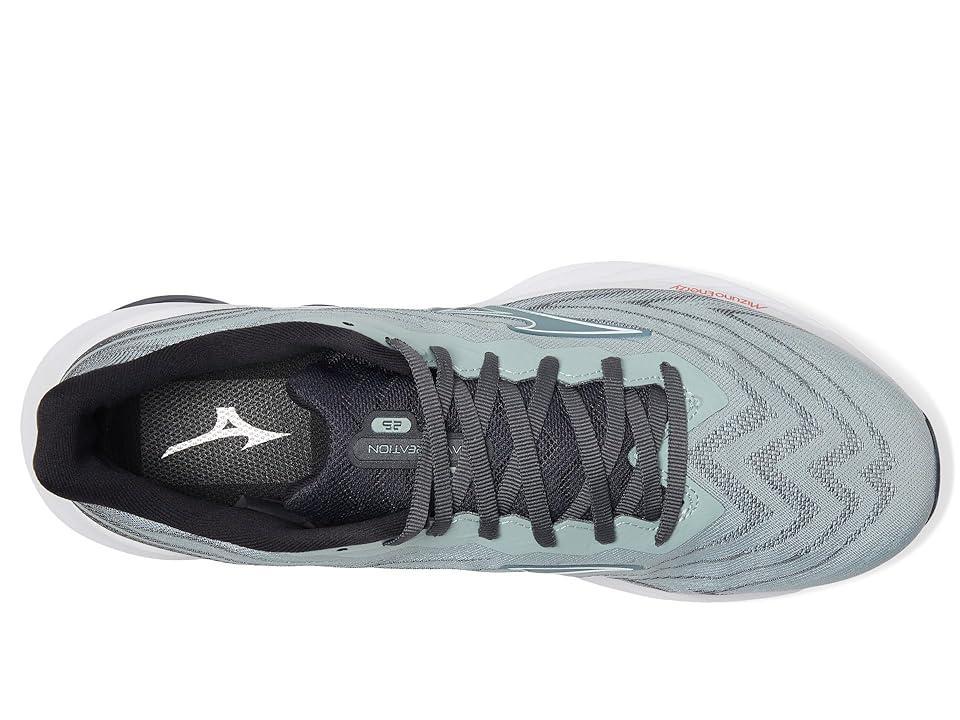 Mizuno Wave Creation 25 SSW (Grey Mist/White) Men's Shoes Product Image