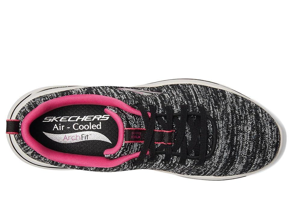 SKECHERS Performance Go Walk Arch Fit Glee Hot Pink) Women's Shoes Product Image