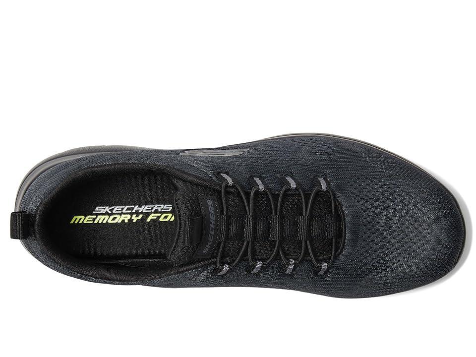 SKECHERS Summits Louvin Black) Men's Shoes Product Image