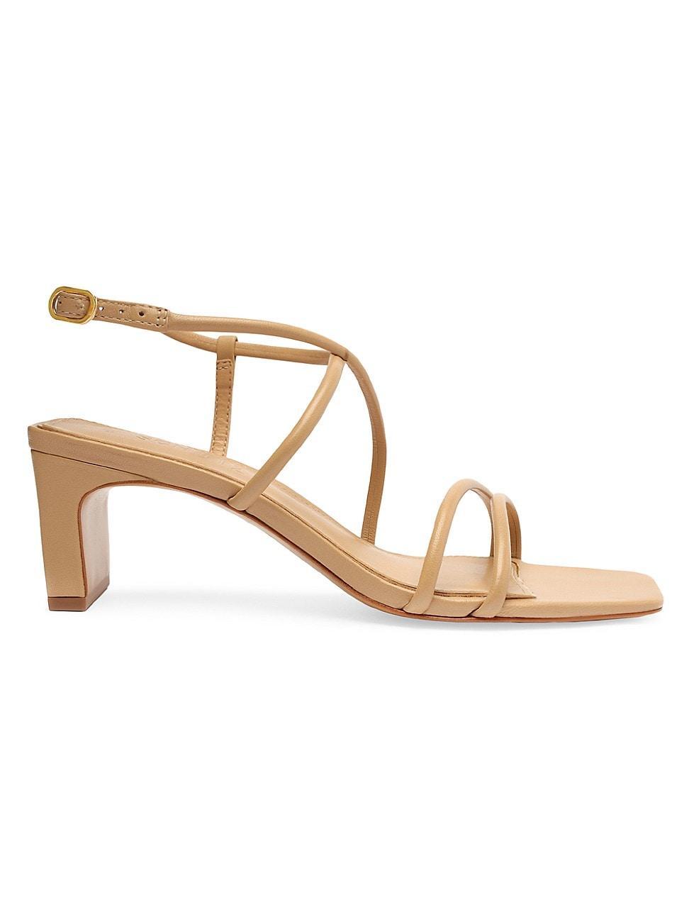 Aimee Block Leather Sandal Female Product Image