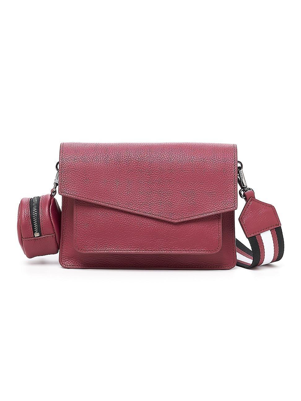 Womens Cobble Hill Leather Crossbody Bag Product Image