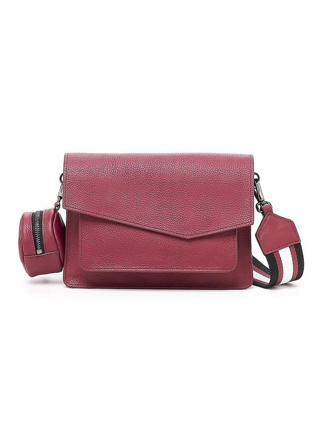 Womens Cobble Hill Leather Crossbody Bag Product Image