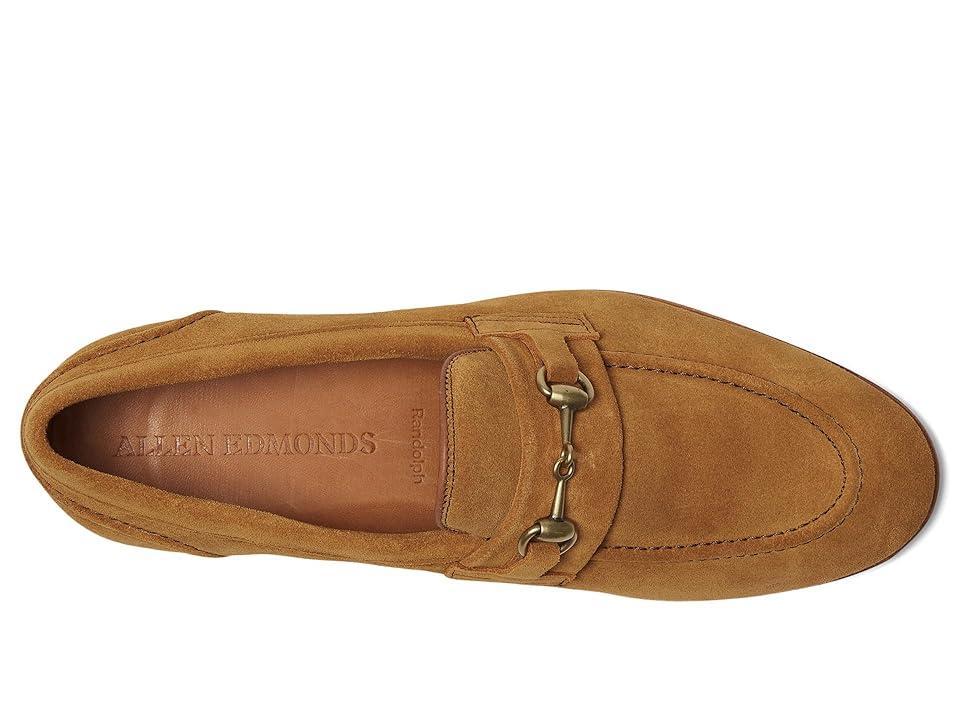 Allen Edmonds Randolphbit Penny Loafers (Wheat Suede) Men's Lace Up Wing Tip Shoes Product Image