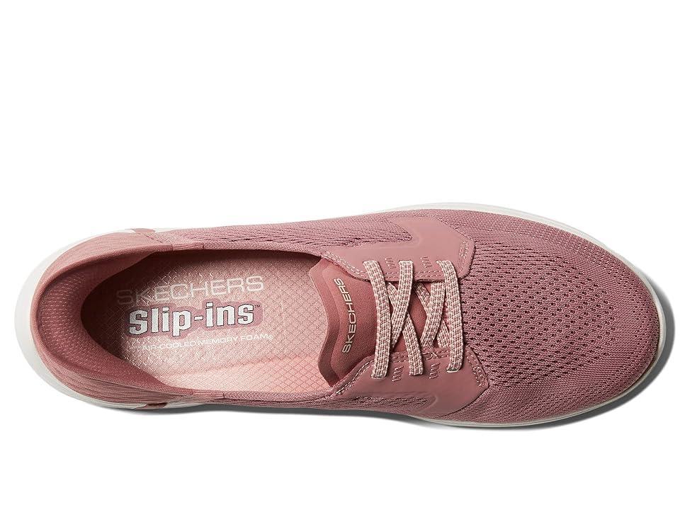 SKECHERS Performance On-The-Go Swift - Fearless - Slip Ins (Mauve) Women's Shoes Product Image