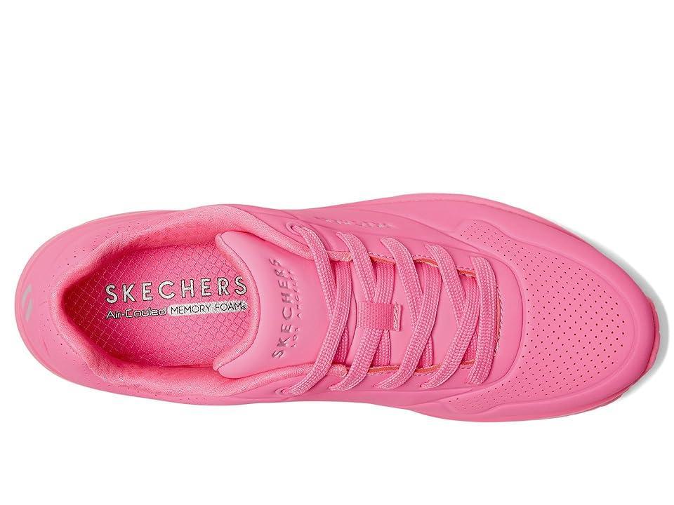 SKECHERS Uno - Stand On Air (Hot ) Women's Shoes Product Image