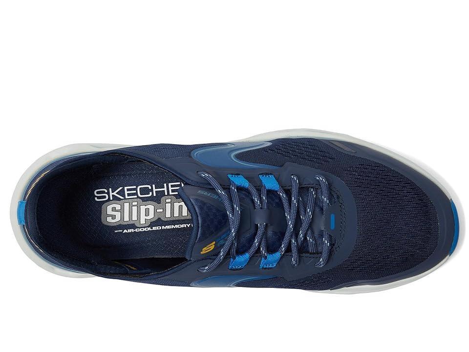 SKECHERS Glide-Step Altus Hands Free Slip-In (Navy/Blue) Men's Shoes Product Image