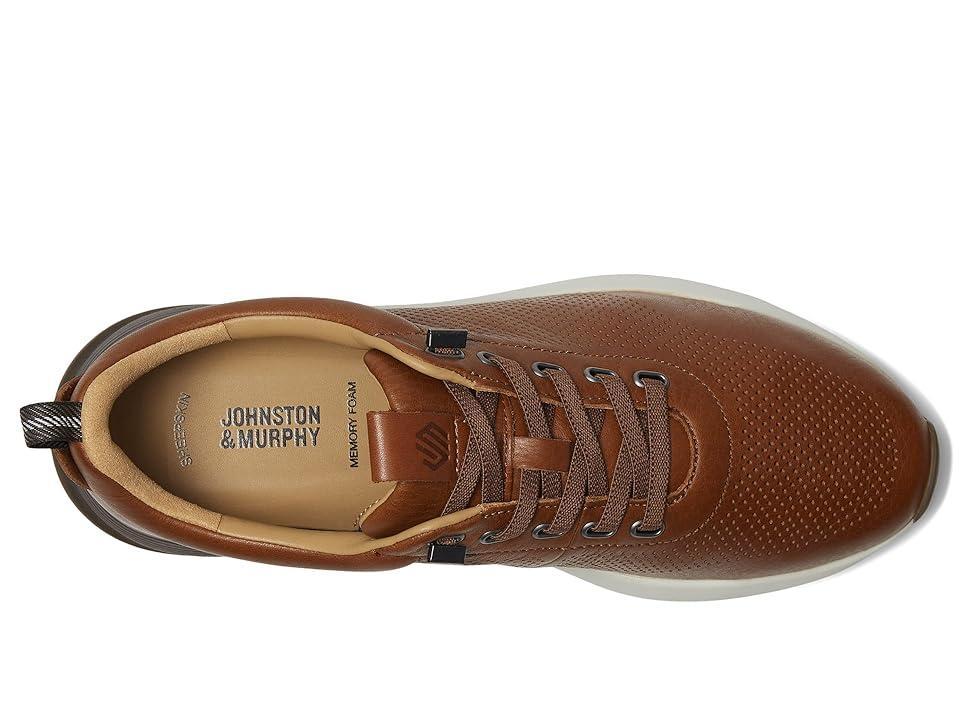 Johnston & Murphy Kinnon Perfed Jogger (Tan Full Grain 2) Men's Shoes Product Image