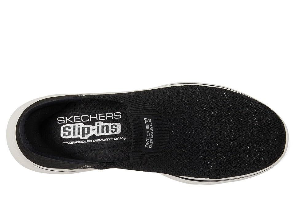 SKECHERS Performance Go Walk 7 Springtime Hands Free Slip-Ins White) Women's Shoes Product Image