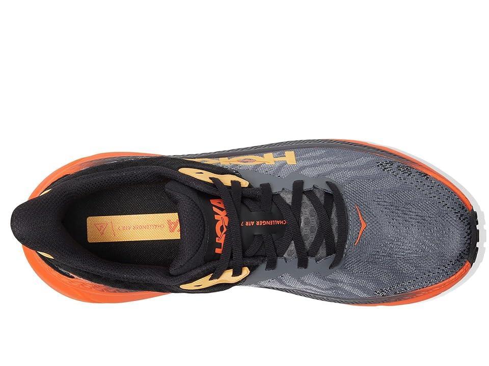 Hoka Men's Challenger 7 (Castlerock/Flame) Men's Shoes Product Image