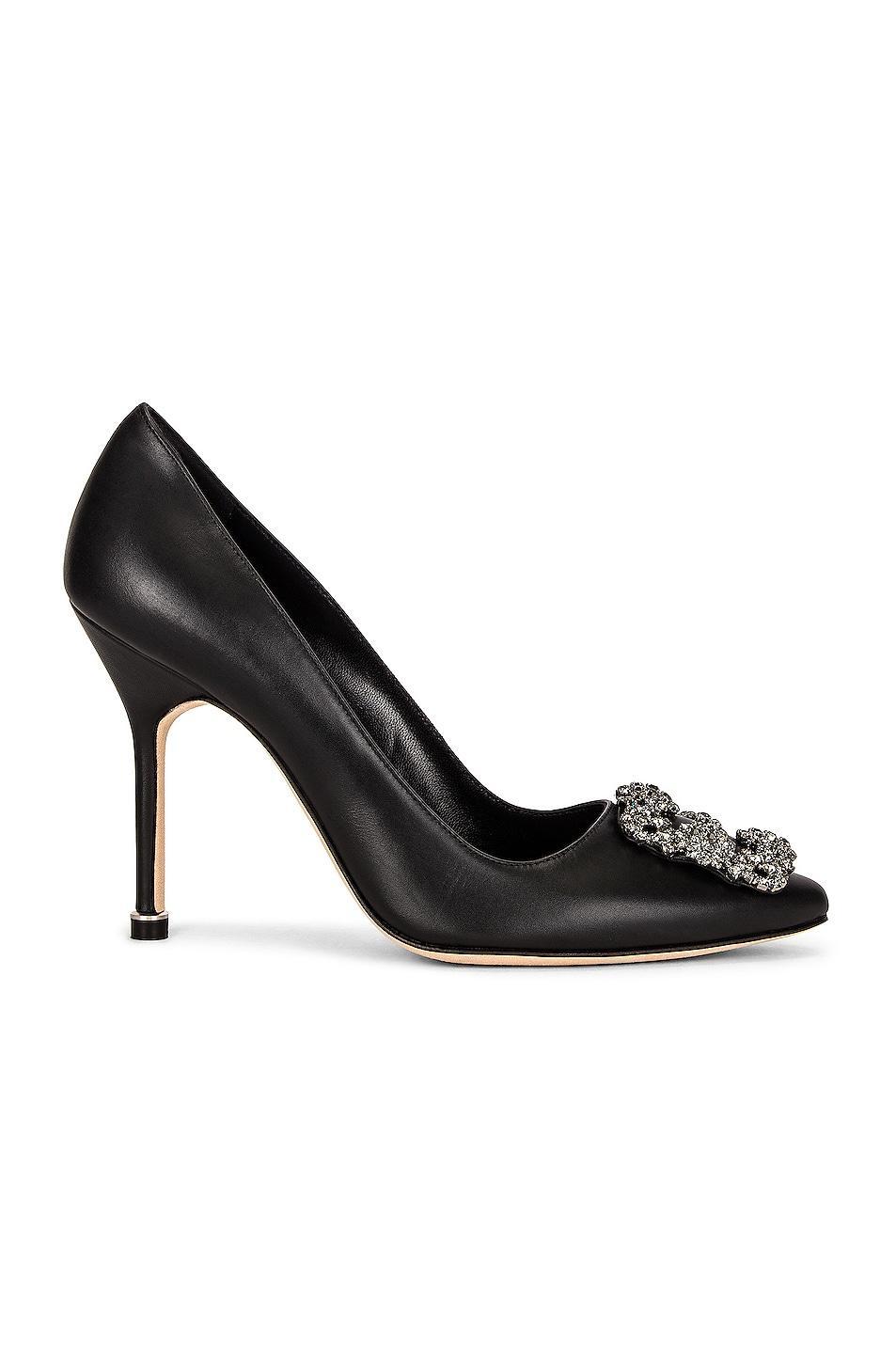 Womens Hangisi 105MM Embellished Leather Pumps Product Image