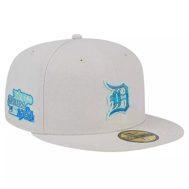 Mens New Era Khaki Detroit Tigers Stone Mist 59FIFTY Fitted Hat Product Image