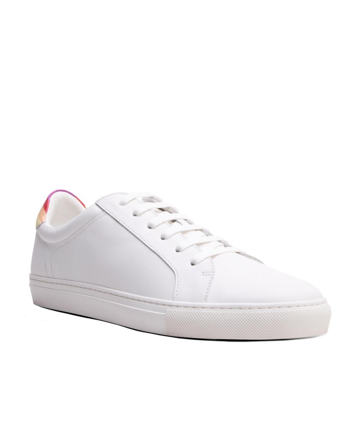 Mens Jay Casual Low Top Fashion Sneaker - White Product Image