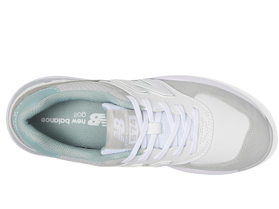 New Balance Golf 574 Greens v2 Grey) Women's Shoes Product Image