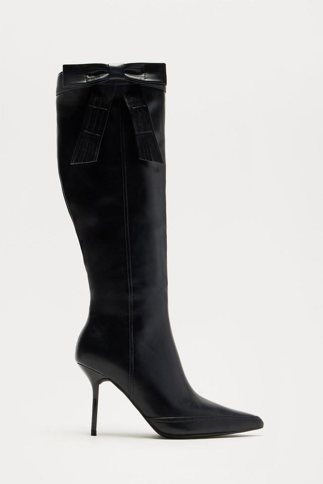 Oakley Bow Knee High Boots - Black Product Image