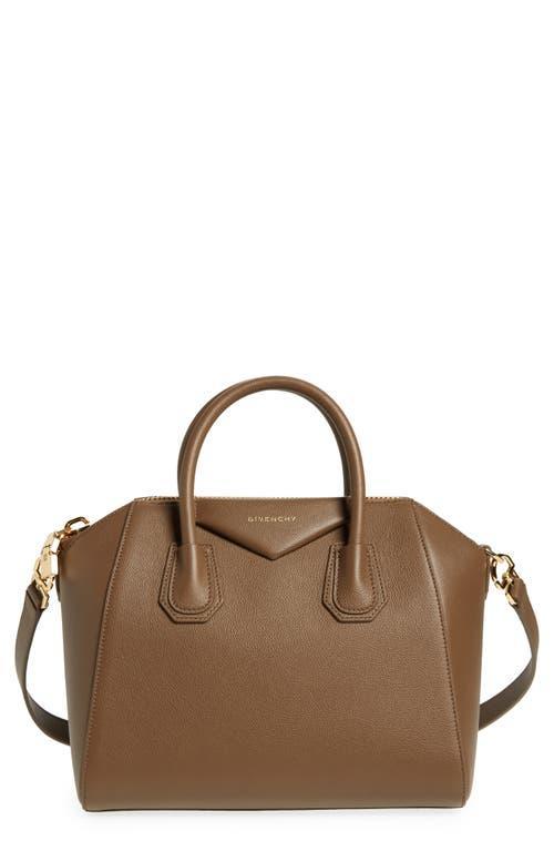 Givenchy Small Antigona Leather Satchel Product Image