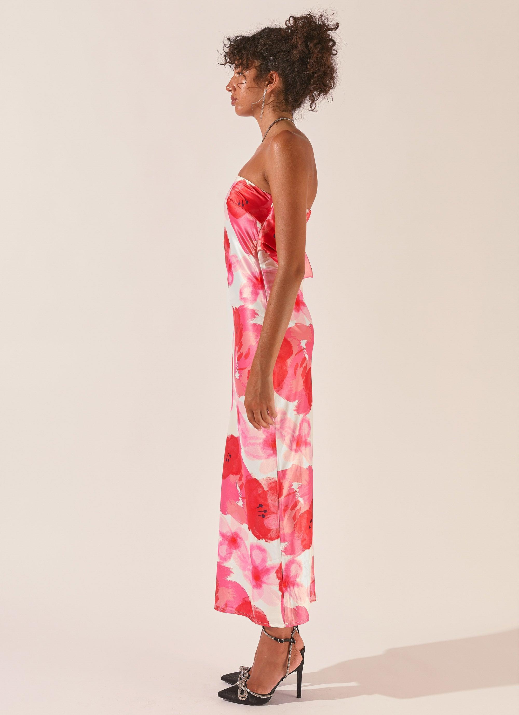 Love Me More Maxi Dress - Pink Rose Product Image