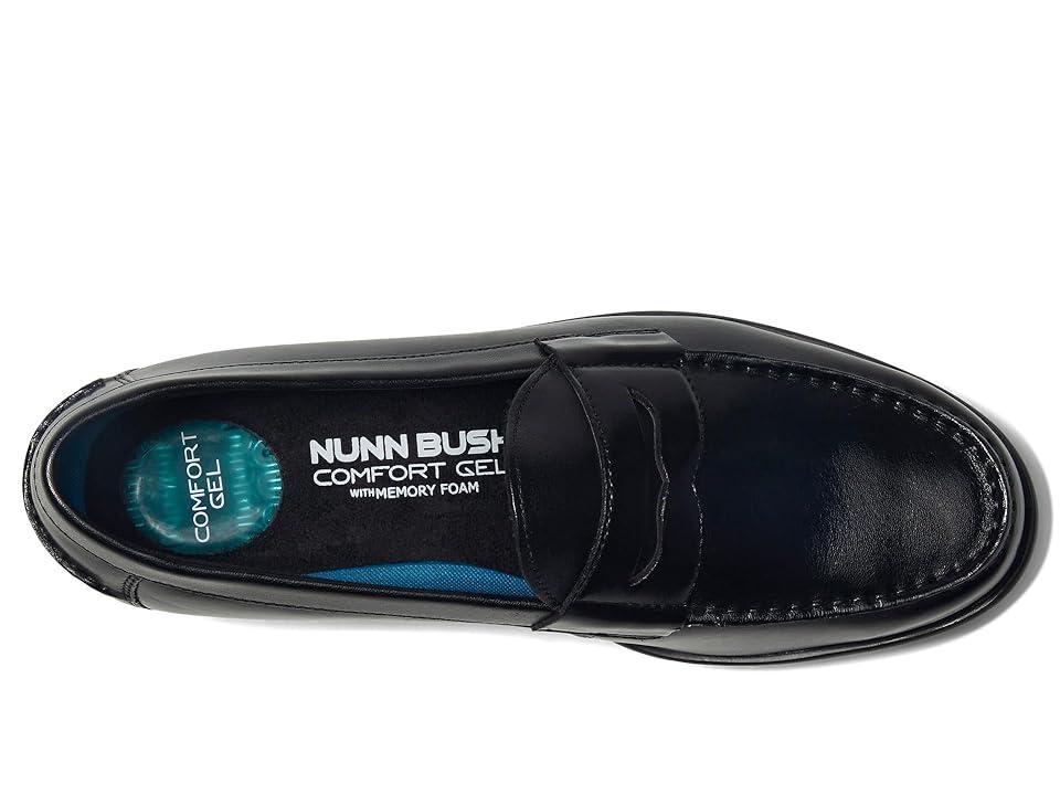 Nunn Bush Shoes Drexel Moc Toe Penny Loafer Black Product Image