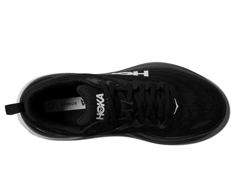 Hoka Men's Bondi 8 White) Men's Shoes Product Image