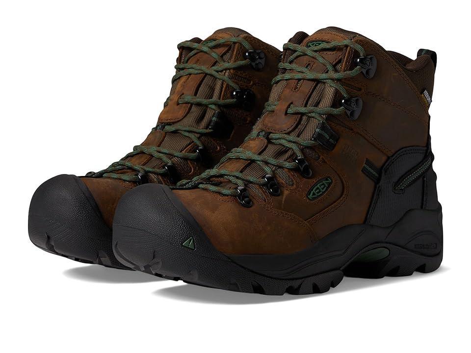 KEEN Utility Pittsburgh Energy 6 Waterproof (Comp Toe) (Cascade /Greener Pastures) Men's Shoes Product Image