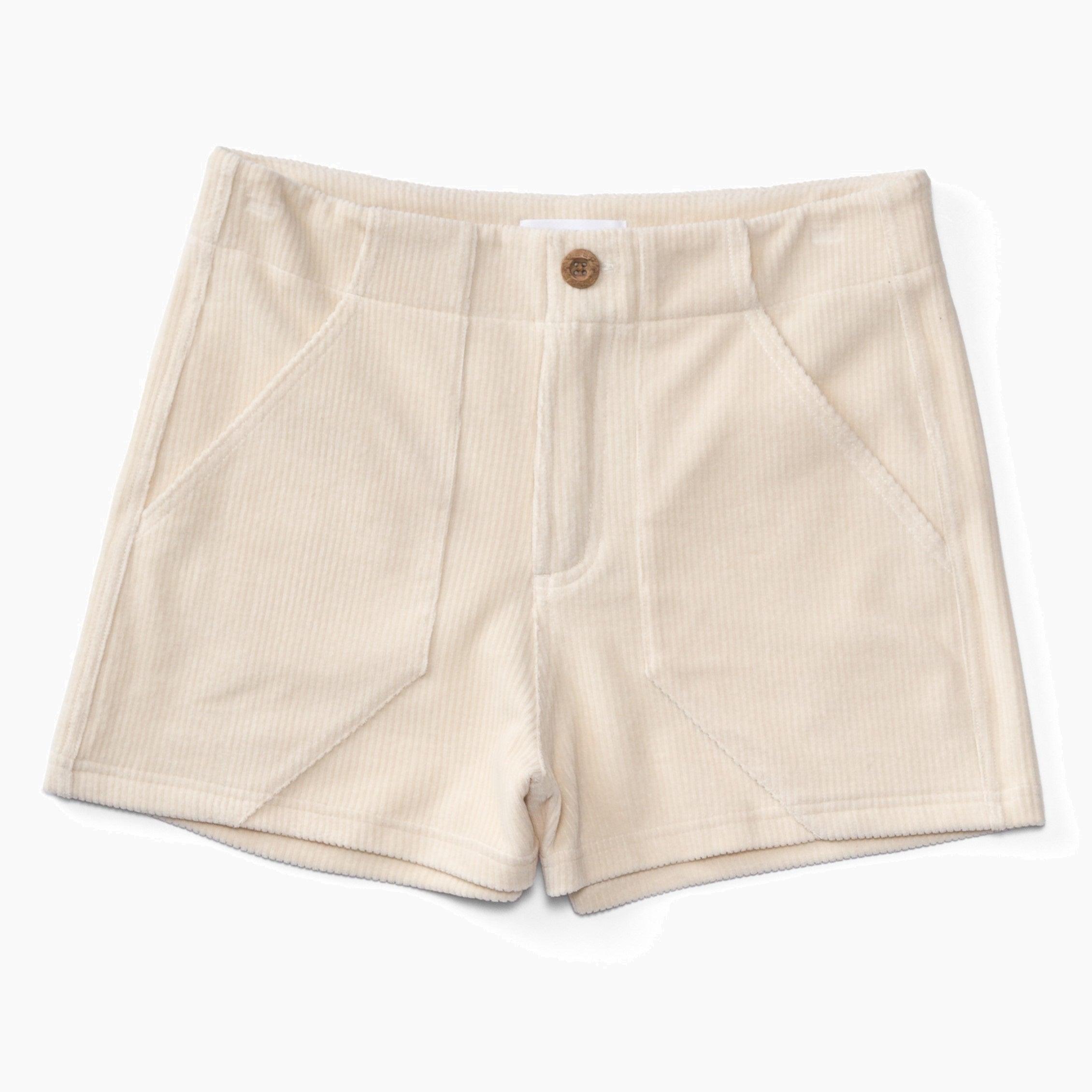 All Day Corduroy High Waist Short Female Product Image