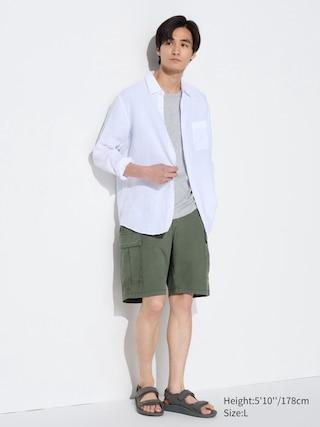 Mens Cargo Shorts (8.5) Olive 2XL UNIQLO US Product Image