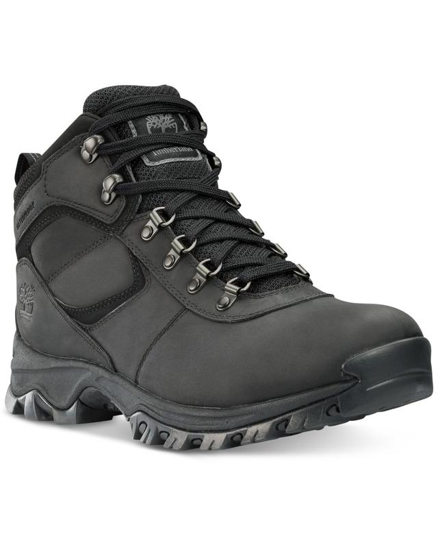 Timberland Mens Timberland Mt. Maddsen Mid - Mens Shoes Black Product Image