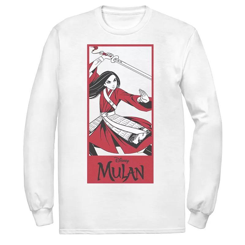 Mens Disney Mulan Live Action Mulan Action Pose Panel Tee Product Image