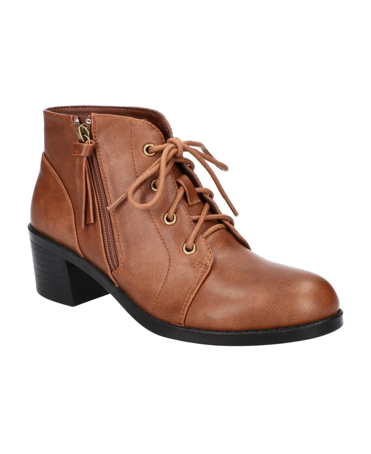 Becker by Easy Street Womens Block Heel Ankle Boots Product Image